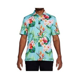 Bad Birdie Tropics Men's Polo Size XL Like new condition